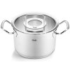 Κατσαρόλα ORIGINAL PROFI 20 cm, ασημί, ανοξείδωτο ατσάλι, Fissler