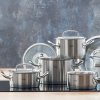 Κατσαρόλα μαγειρέματος ORIGINAL PROFI 24 cm, ασημί, ανοξείδωτο ατσάλι, Fissler