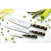 Μαχαίρι Santoku IDÉAL 18 cm, από ορείχαλκο, μαύρο, Lion Sabatier