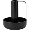 Κηροπήγιο IDA 10 cm, μαύρο, από σίδερο, Stelton