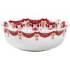 Μπολ φαγητού GUIRLANDE 16 cm, κόκκινο, από πορσελάνη, Bjørn Wiinblad
