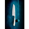Μαχαίρι Santoku EDONIST 18 cm, από ανοξείδωτο ατσάλι, λευκό, Lion Sabatier