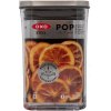 Δοχείο αποθήκευσης τροφίμων POP STEEL 1,0 l, μικρό τετράγωνο, πλαστικό, OXO