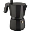 Καφετιέρα χειροκίνητη για εσπρέσο MOKA 300 ml, μαύρο, από αλουμίνιο, Alessi