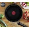 Σετ μαγειρικών σκευών INGENIO BLACK STONE L3998902, σετ 4 τμχ, μαύρο, αλουμίνιο, Tefal