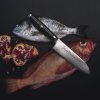 Μαχαίρι Santoku SUPER GOU YPSILON 16,5 cm, μαύρο, Yaxell