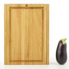 Επιφάνεια κοπής ONE LONG GRAIN 45 x 33 cm, με συρτάρι, από ξύλο δρυ, Jack & Lucy