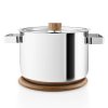 Μαγνητικός πυροστάτης NORDIC KITCHEN 20 cm, καφέ, από μπαμπού, Eva Solo