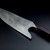 Μαχαίρι Σεφ THE KNIFE GRENADILL DAMASCUS 26 cm, καφέ, Güde