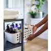 Κουτί αποθήκευσης μπάνιου EASYSTORE 70587 35 cm, εκρού, πλαστικό, Joseph Joseph
