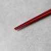 Chopsticks 22,5 cm, σκούρο κόκκινο / λευκό, μπαμπού, MIJ