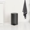 Κάδος με πεντάλ NEWICON 20 l, γκρι, ατσάλι, Brabantia