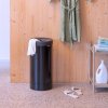 Καλάθι για ρούχα πλυντηρίου 35 l, σε μαύρο ματ, από ατσάλι, Brabantia