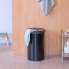 Καλάθι για ρούχα πλυντηρίου 60 l, μαύρο ματ, ατσάλι, Brabantia