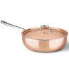 Τηγάνι saute CON CLASSE 24 cm, χαλκός, Ruffoni