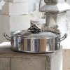 Χαμηλή κατσαρόλα OPUS PRIMA 30 cm, ασήμι, ανοξείδωτο ατσάλι, Ruffoni