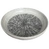 Πιάτο γεύματος KIZAMI 22 cm, γκρι, κεραμικό, MIJ