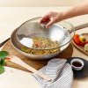 Τηγάνι wok ALCHIMY 28 cm, ασημί, ανοξείδωτο ατσάλι, de Buyer