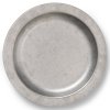 Πιάτο γεύματος TUMBLED 20 cm, ασημί, ανοξείδωτο ατσάλι, σταθερό LIVING