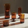 Ποτήρι νερού OLI 220 ml, πορτοκαλί, γυαλί, σταθερό LIVING
