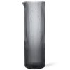 Κανάτα νερού RIPPLE 1,1 l, γκρι, γυαλί, ferm LIVING