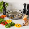 Τηγάνι saute NANOBOND TITANIUM 24 cm, 3,3 l, ανοξείδωτο ατσάλι, Hestan