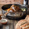 Τηγάνι saute NANOBOND TITANIUM 24 cm, 3,3 l, ανοξείδωτο ατσάλι, Hestan