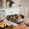 Τηγάνι saute NANOBOND TITANIUM 24 cm, 3,3 l, ανοξείδωτο ατσάλι, Hestan