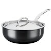 Τηγάνι saute NANOBOND TITANIUM 24 cm, 3,3 l, ανοξείδωτο ατσάλι, Hestan