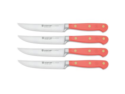 Noževi za odreske CLASSIC COLOR, set od 3 komada, 12 cm, koraljna breskva, Wüsthof