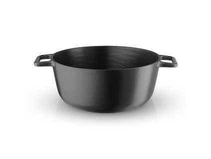 Casserole lonac, 24 cm, lijevano željezo, crna, Eva Solo