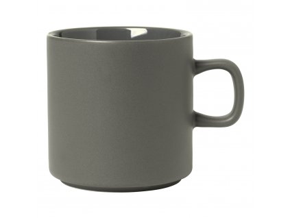 Šalica za čaj PILAR, 250 ml, tamno siva, keramika, Blomus