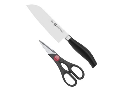 Santoku nož FIVE STAR i škare u setu, 2 kom, Zwilling