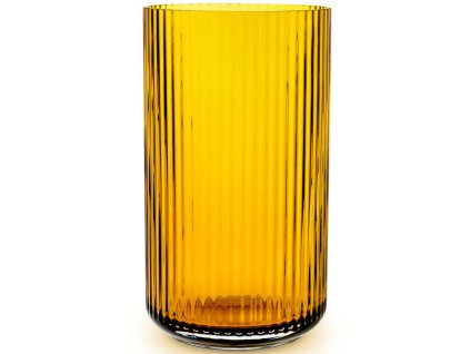 Vaza, 31 cm, amber, Lyngby