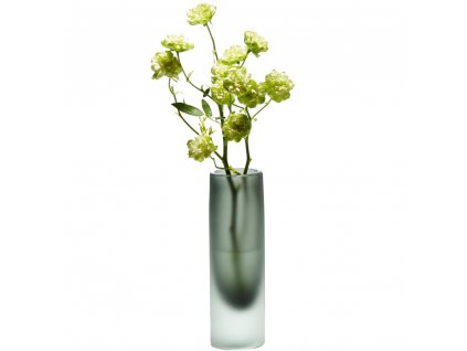 Vaza NOBIS 20 cm, zelena, staklo, Philippi