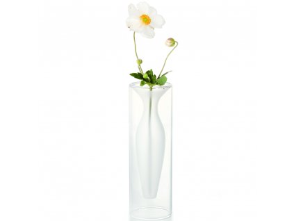 Vaza ESMERALDA 20 cm, bijela, Philippi