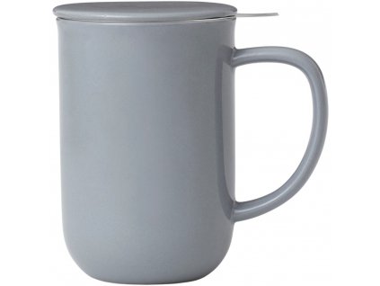 Šalica za čaj s infuzorom MINIMA, 500 ml, svijetlo siva, Viva Scandinavia