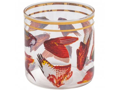Čaša za vodu TOILETPAPER WINGS, 8,5 cm, Seletti