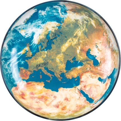 Tanjur za posluživanje COSMIC DINER EARTH EUROPE, 32 cm, Seletti