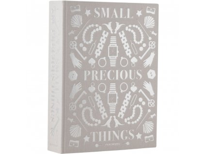 Kutija za nakit PRECIOUS THINGS, siva, Printworks
