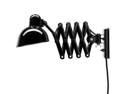 Zidna lampa KAISER IDELL, 16 cm, crna, Fritz Hansen