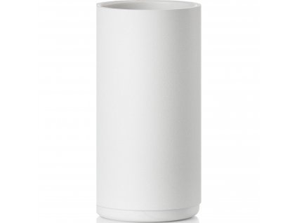 Čaša za zubne četkice RIM, 14 cm, bijela, aluminij, Zone Denmark