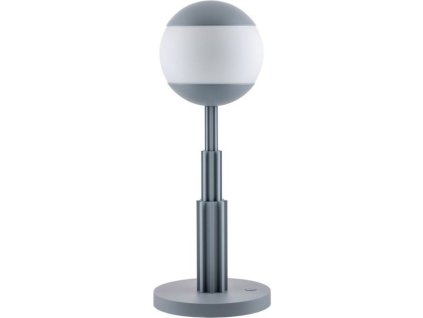 LED stolna lampa AR04, 47 cm, siva, Alessi