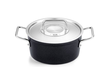 Duboki casserole lonac ADAMANT, 20 cm, crna, aluminij, Fissler