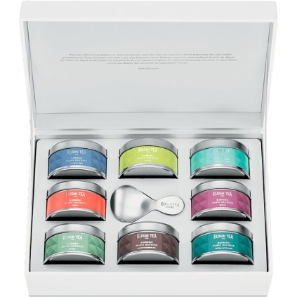 Čajni set ALAIN DUCASSE , 8 x 20 g kutije + čajna žlica, Kusmi Tea