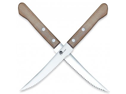 Nož za odreske EASY, 10 cm, smeđa, Dellinger