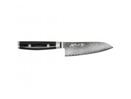 Santoku nož RAN PLUS, 12,5 cm, crna, Yaxell