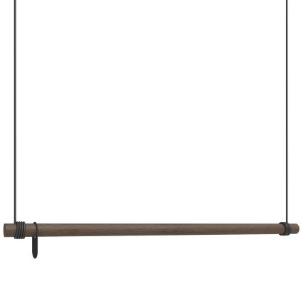 215942 vesak na obleceni swing 110 cm tmave hneda drevo lind dna