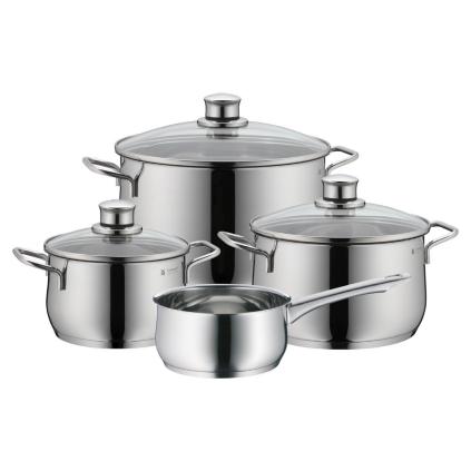 223143 sada hrncu diadem plus sada 4 ks stribrna nerezova ocel wmf