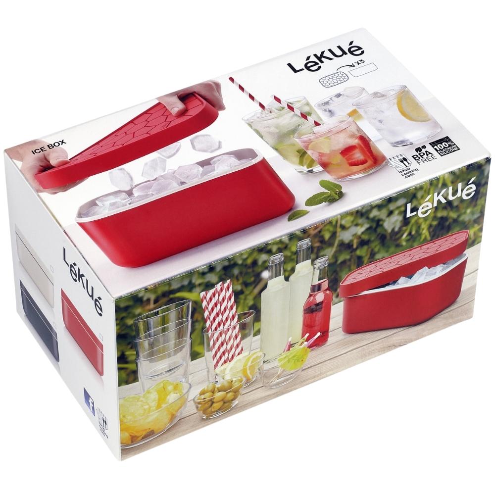Kanta za led sa kalupom za led ICE BOX, 1,8 l, bijela, Lékué